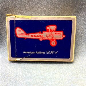 American Airlines Playing Cards  Blue and Red
